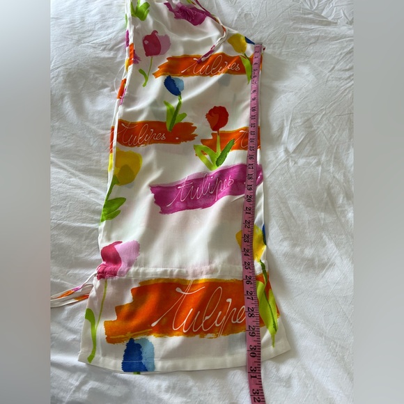 Collina Strada | SZ Small | Flowy Parkour Pants Tulips | Vibrant Pink Orange NWT - Picture 9 of 13